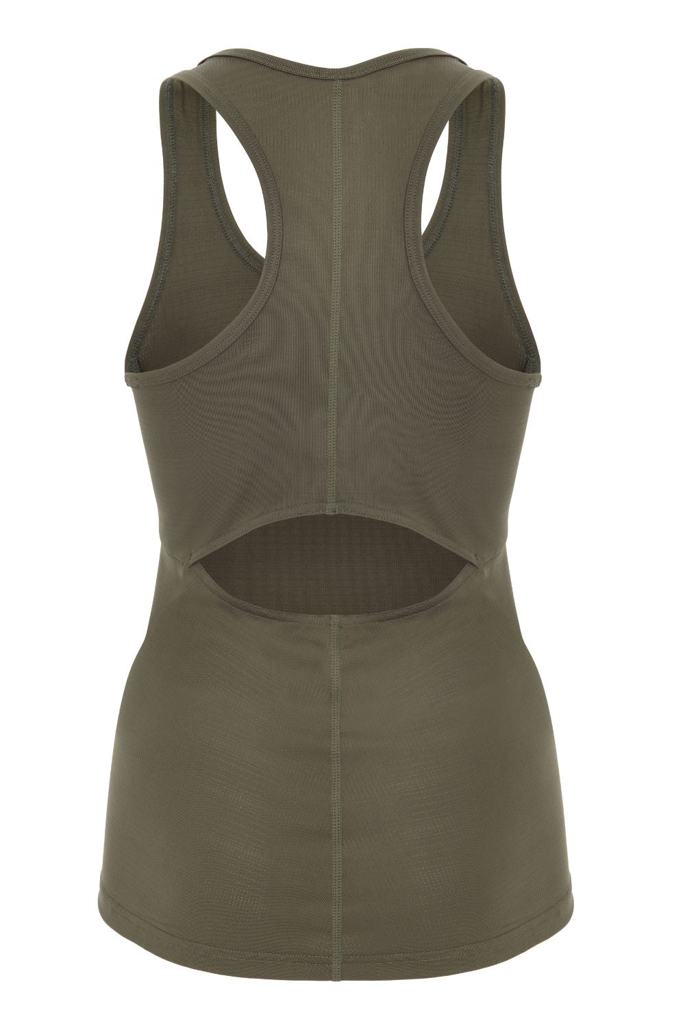Women's Lightweight Tank with Cutout Back - Crewroom - XS - Khaki