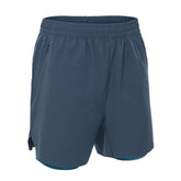 The 2 - in - 1 Ultra Shorts 3" (Men's) - Crewroom - S - Aegean Blue / Blue
