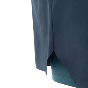 The 2 - in - 1 Ultra Shorts 3" (Men's) - Crewroom - S - Aegean Blue / Blue