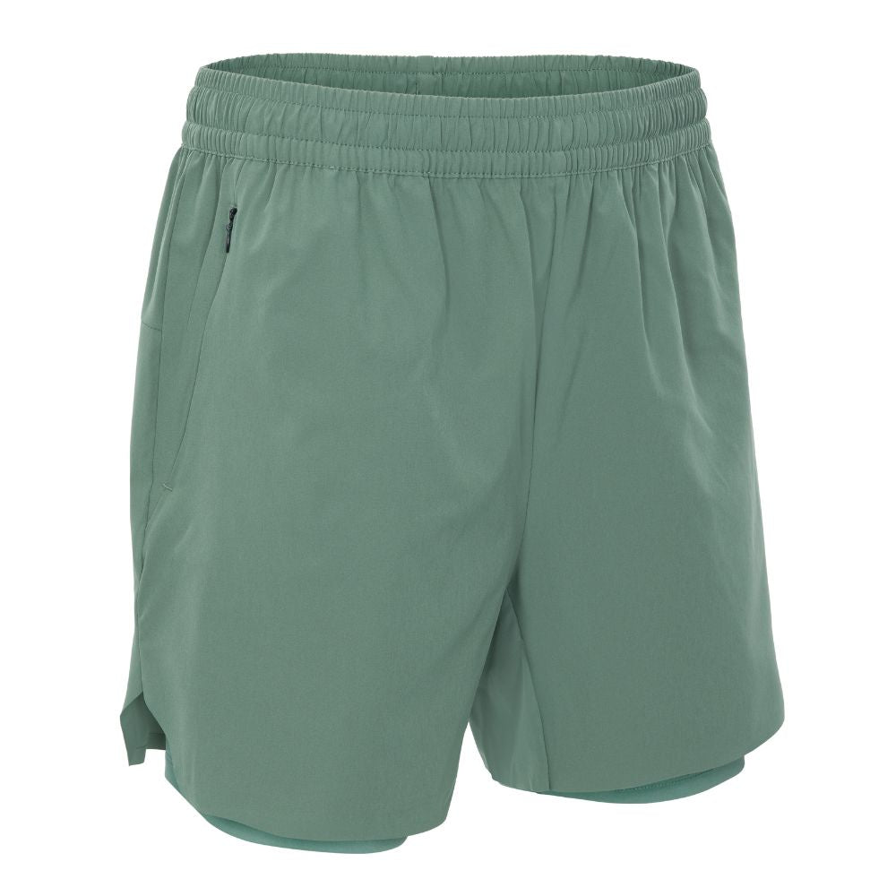 The 2 - in - 1 Ultra Shorts 3" (Men's) - Crewroom - S - Sage Green