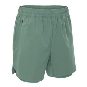 The 2 - in - 1 Ultra Shorts 3" (Men's) - Crewroom - S - Sage Green
