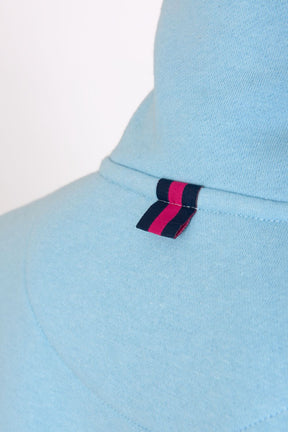 The HWR Light Blue 1/4 Zip Sweatshirt (Temple Island) - Crewroom - XS - Light Blue