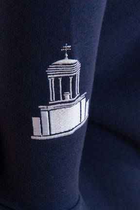 The HWR Navy 1/4 Zip Sweatshirt (Temple Island) - Crewroom - XS - Navy