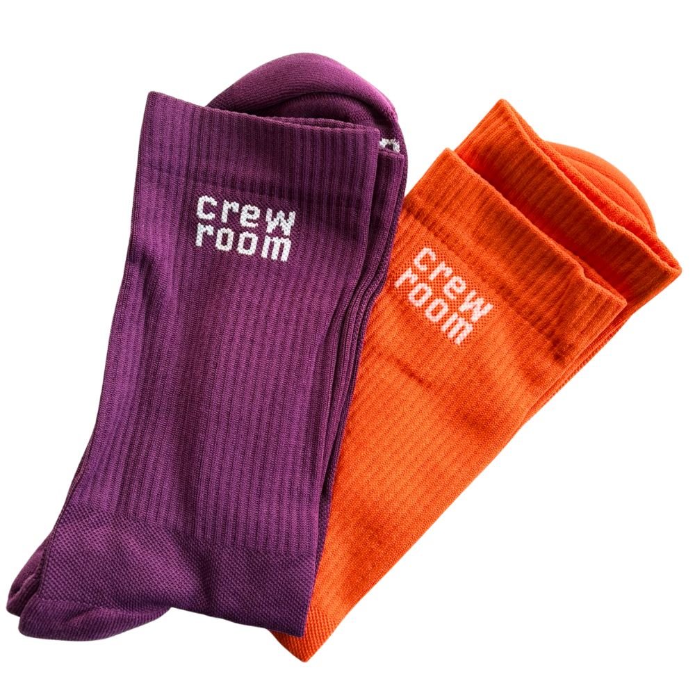 The Rowing Sock (Double Pack) - Crewroom - S - M - Butano / Vinaccia