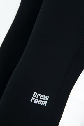 Women's Water Resistant Leggings with Pockets - Crewroom - XS - Black