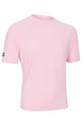 Men's UV Lightweight T-Shirt - Crewroom - S - Raspberry Dust