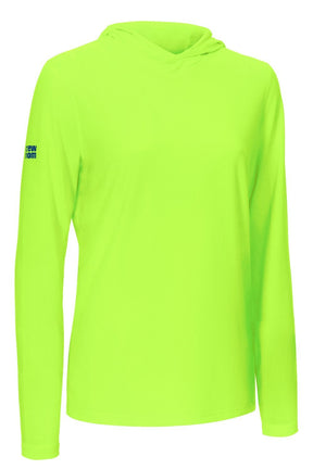 Unisex UV Lightweight Hoodie - Crewroom - XS - Hi - Vis