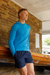 Unisex UV Lightweight Hoodie - Crewroom - XS - Regatta Blue