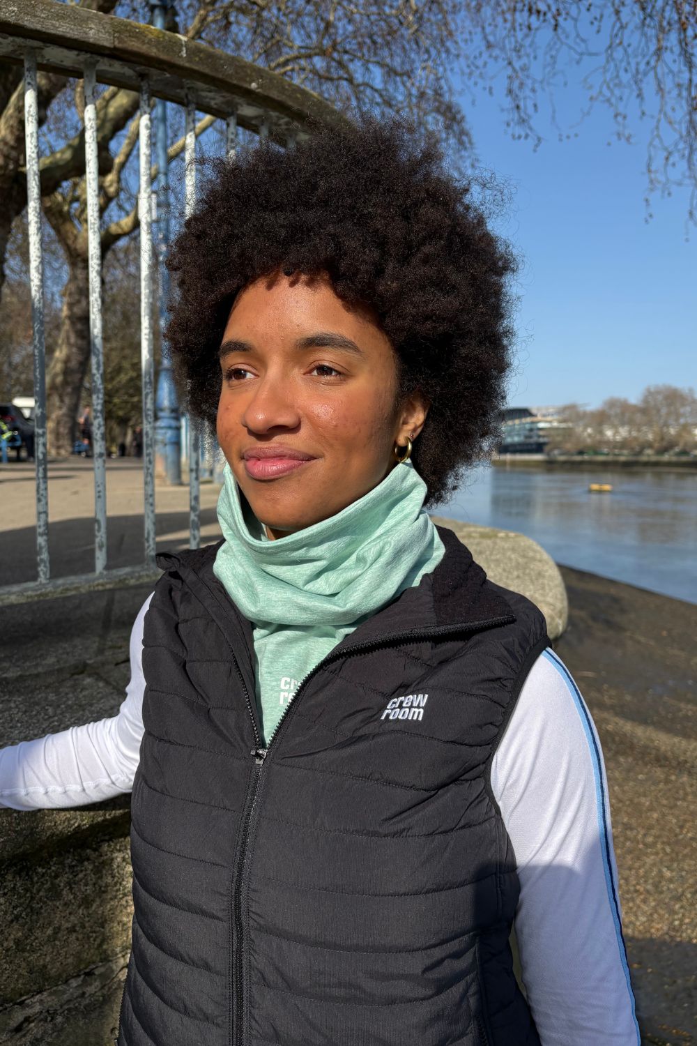 Midweight Fleece Snood - Crewroom - Cascade Green - 