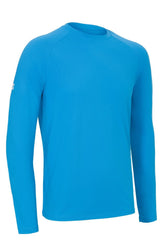 Men's UV Lightweight Long Sleeve Top - Crewroom - S - Regatta Blue