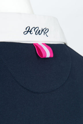 The HWR Collared Sweatshirt - Crewroom - XS - Navy/Pink