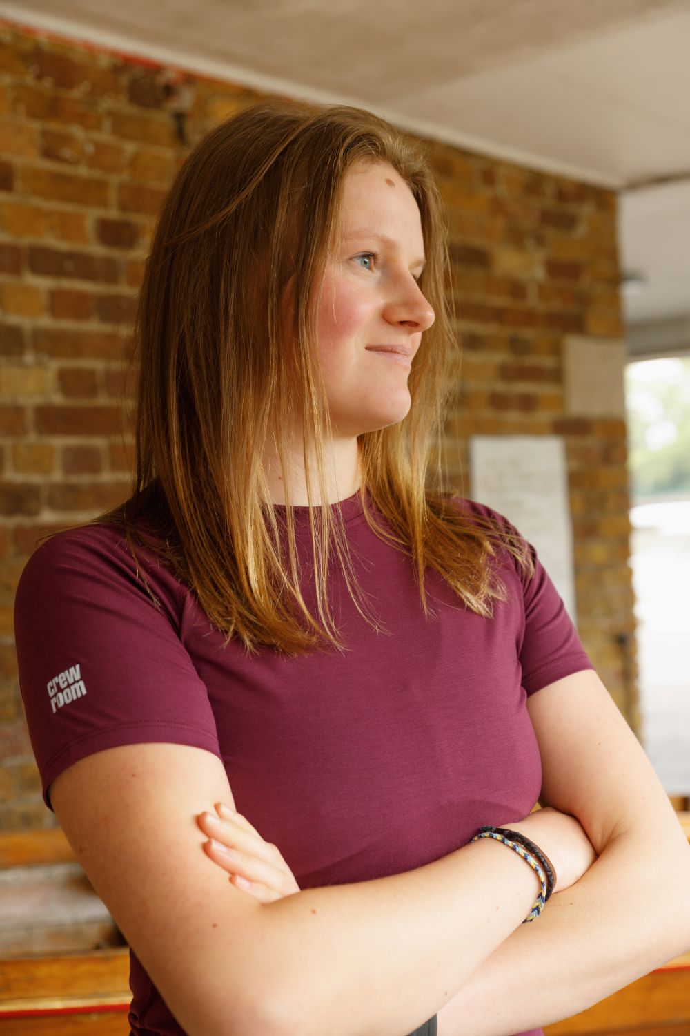 Women's All Seasons Lightweight T-Shirt - Plum - Crewroom - XS - Plum