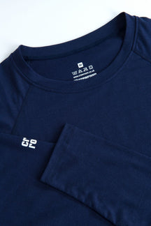 All Seasons Lightweight Long Sleeve Top (Men's) - Crewroom - S - Navy