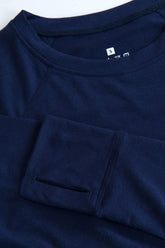 All Seasons Lightweight Long Sleeve Top (Women's) - Crewroom - XS - Navy