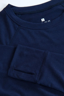 All Seasons Lightweight Long Sleeve Top (Women's) - Crewroom - XS - Navy