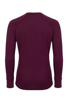 Women's All Seasons Lightweight Long Sleeve Top - Crewroom - XS - Plum
