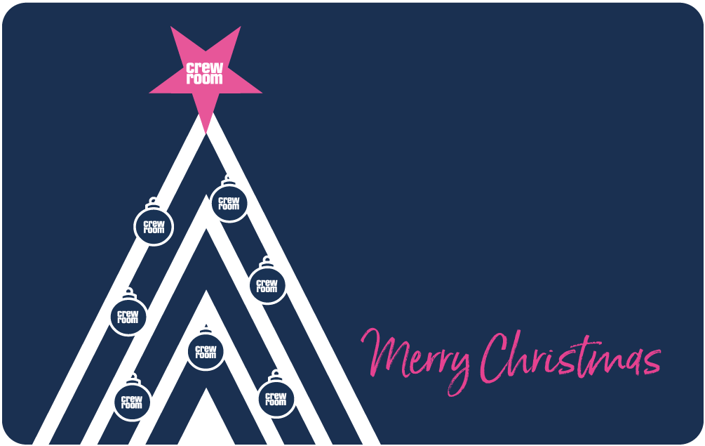 Crewroom Gift Card - Crewroom - Merry Christmas - £5