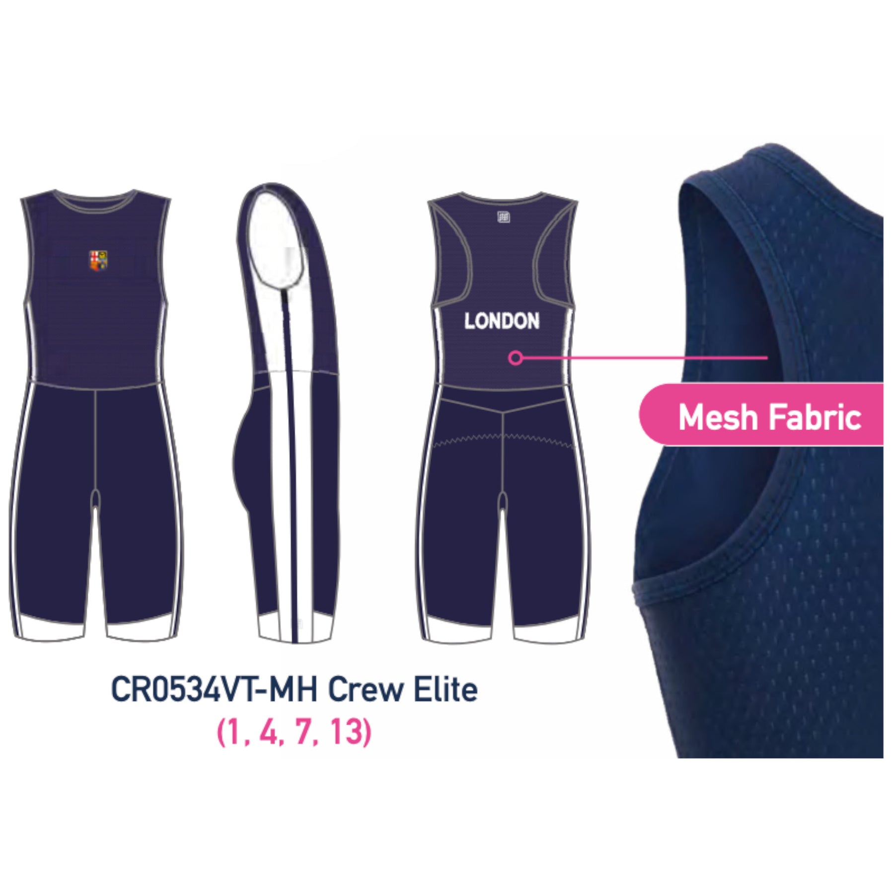 Custom Kit - Crew Elite Rowing Suit - Crewroom - 