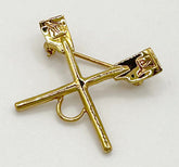 HWR Oar Brooch (Gold Plated)