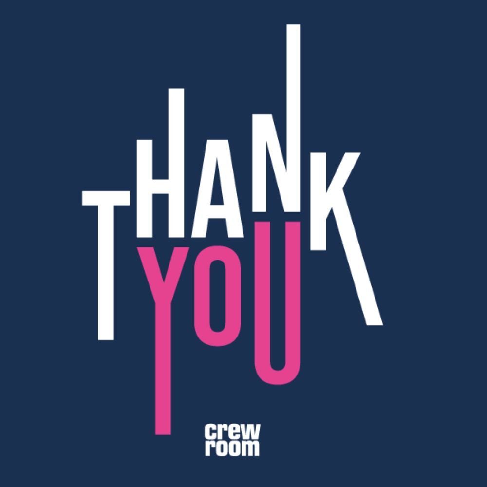 Thank You - Crewroom - £10.00 - 