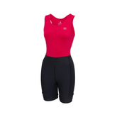 The Rowing Suit (Women's) - Crewroom - XS - Pomegranate Glitch Black