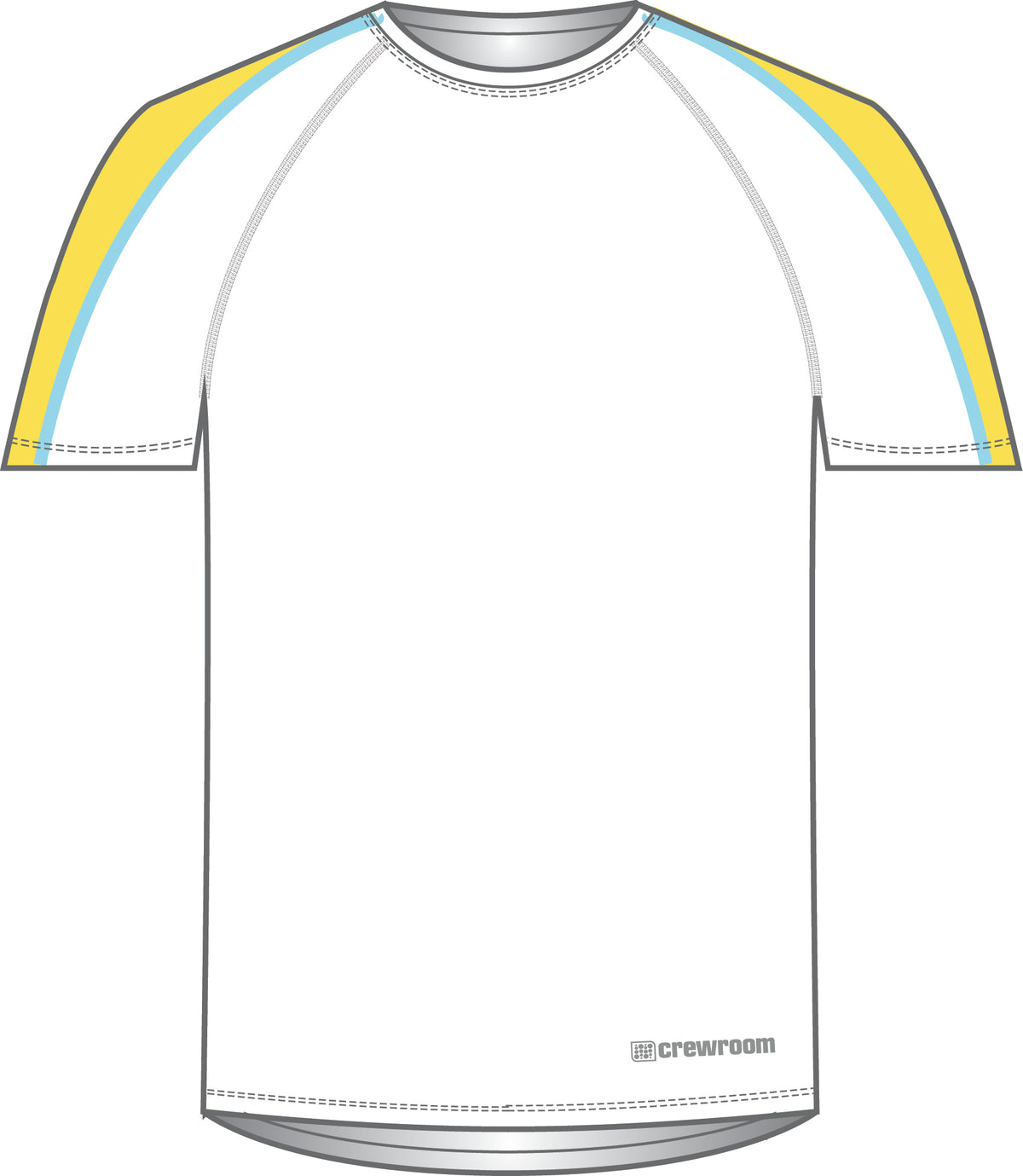 UYBC Men's Armstripe Bodyshell Tee - Crewroom - S - 