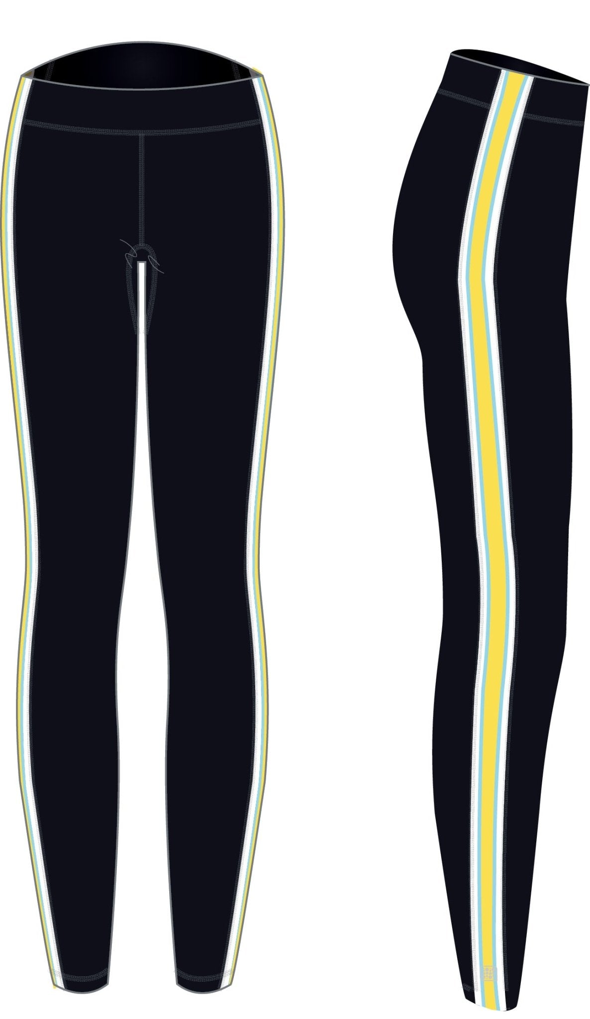 UYBC Men's Team Rowing Legging - Crewroom - S - 