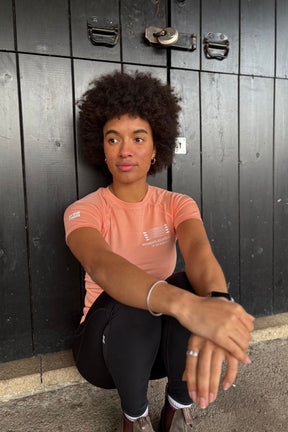 The WEHORR Elements Tee (Women's) - Crewroom - XS - Peach