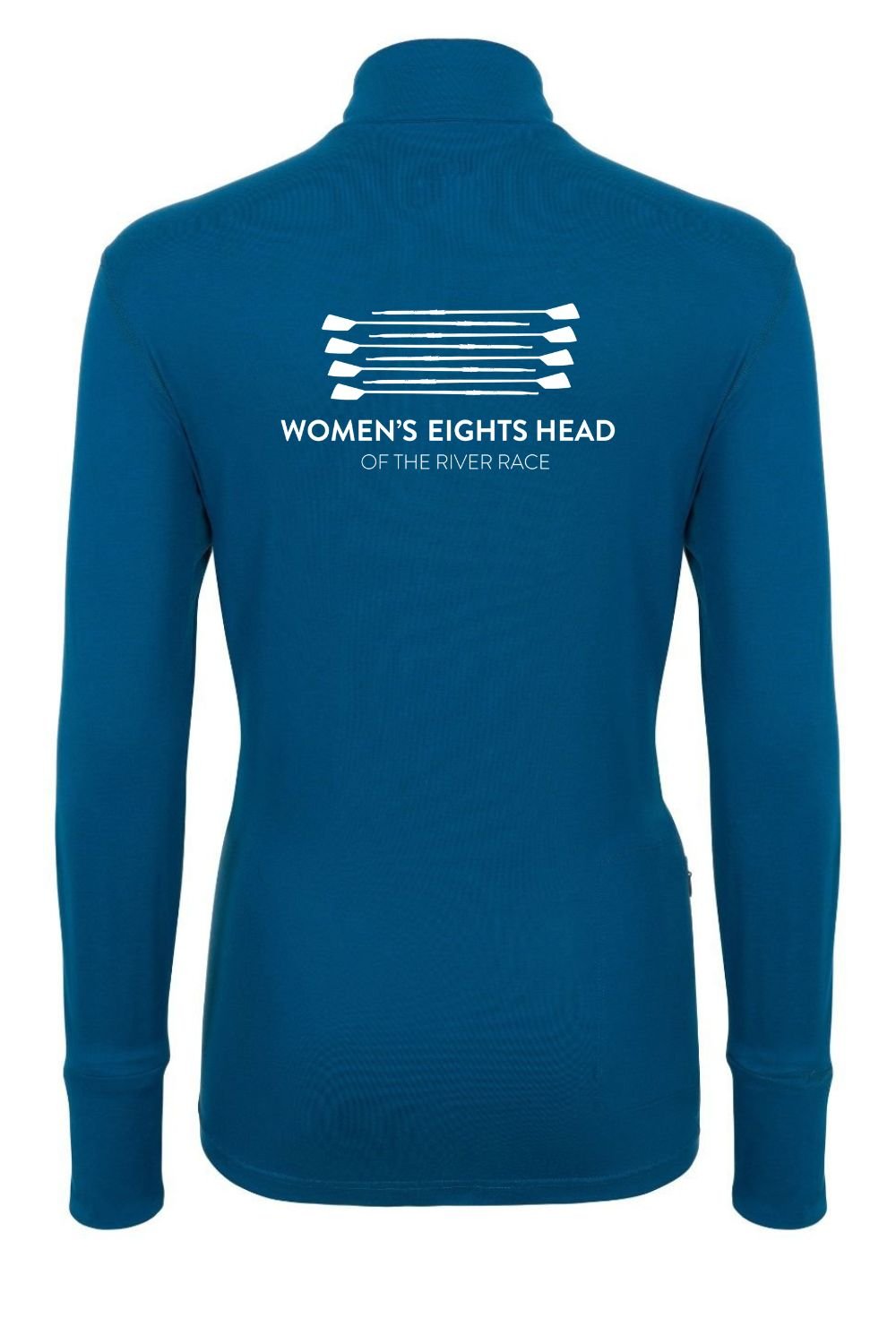 The WEHORR Cloud 1/4 Zip Top (Women's) - Crewroom - XS - Aegean Blue