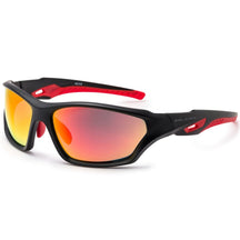 Bloc Beck Sunglasses - Crewroom - Matt Black Red Mirror - 