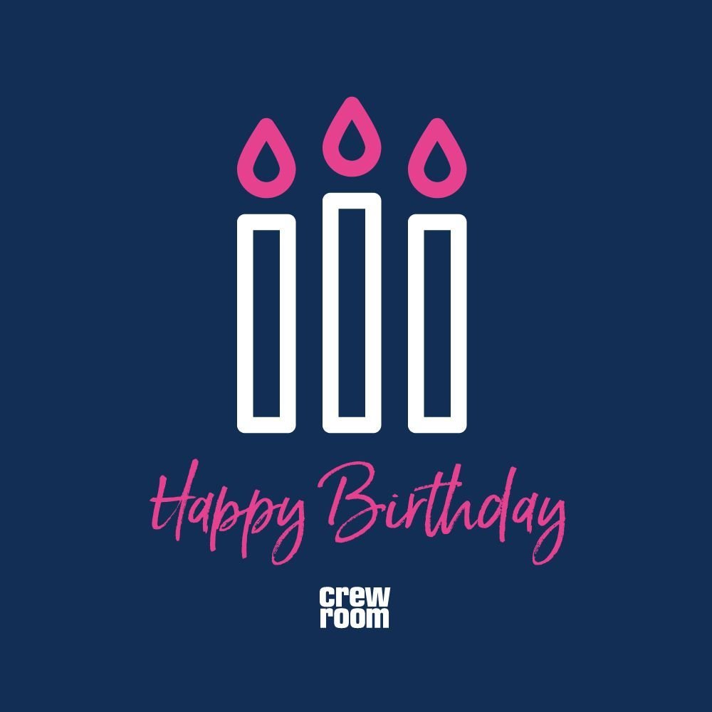 Happy Birthday Candles - Crewroom - £10.00 - 