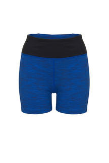 The Ribbing Short 5" (Women's) - Crewroom - XS - Royal Blue Glitch