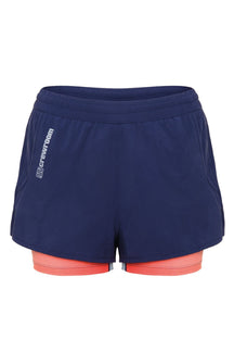 The Lake Louise 2 - in - 1 Marathon Short 5" (Women's) - Crewroom - XS - Lake Louise