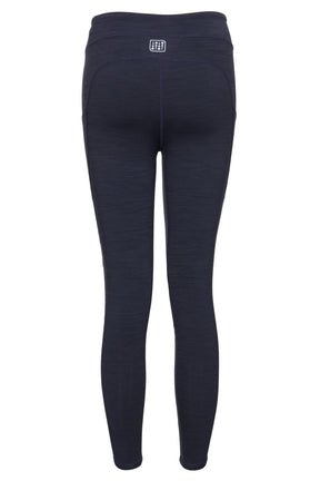 The No Fuss 7/8 Legging Double Black (Women's)