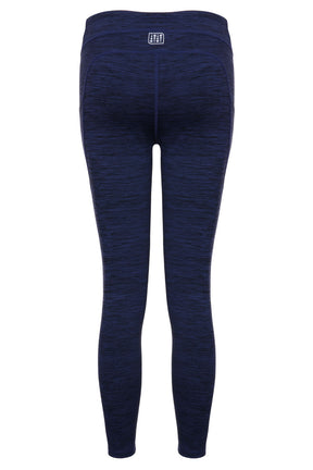 The No Fuss 7/8 Legging Navy Glitch (Women's)