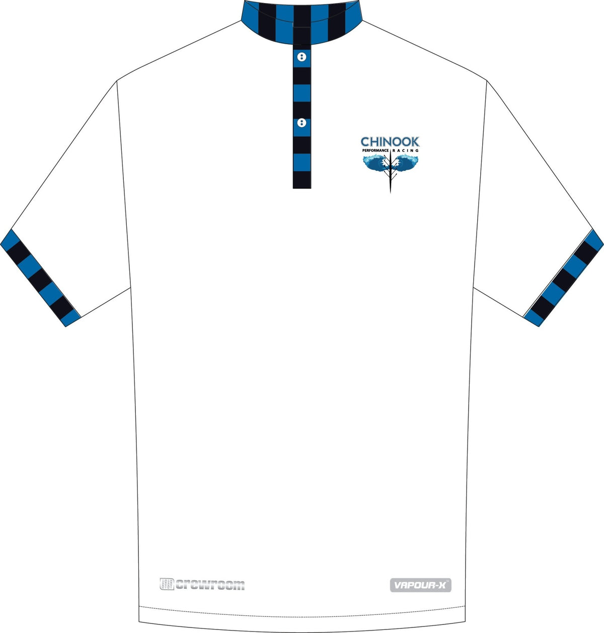 Chinook RC Women's Henley Tee - Crewroom - XS - 