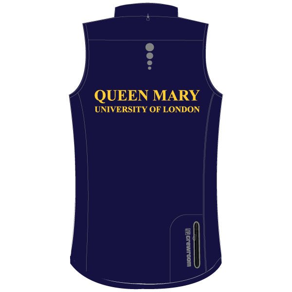 QMULBC Unisex Softshell Gilet - Crewroom - XS - 