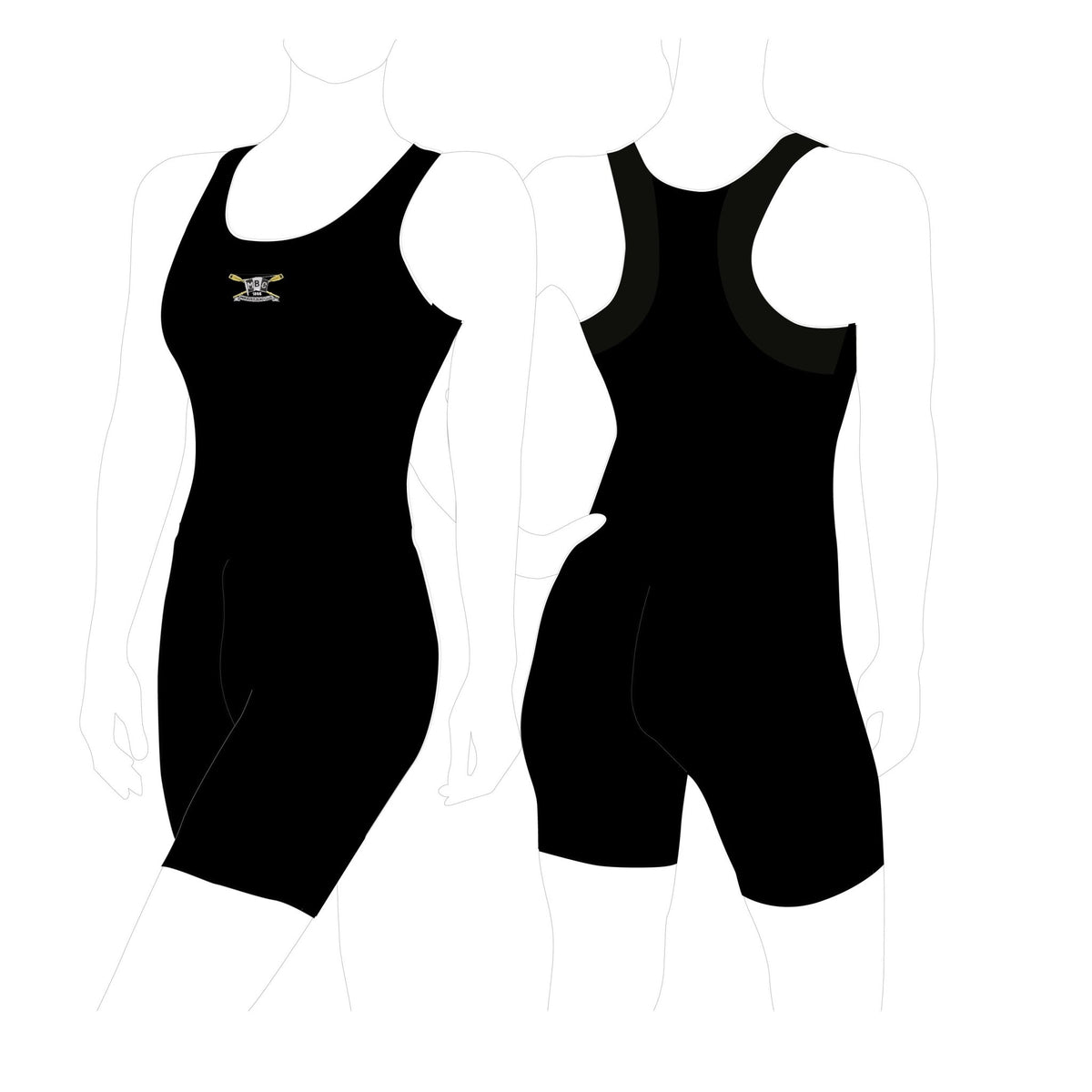 MBC Women's JL Training Unisuit - Crewroom - XS - 